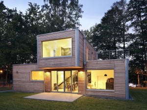 Passivhaus bei Berlin in Summt